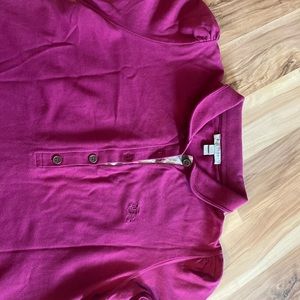 Burberry polo shirt NWOT
